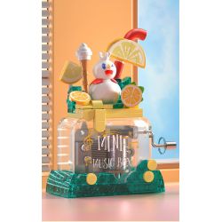 JAKI XWZB-23082 23082 XWZB23082 non  HỘP NHẠC TUYẾT CHANH bộ đồ chơi xếp lắp ráp ghép mô hình