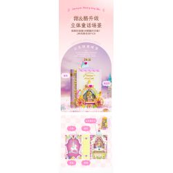 JAKI JK8250 8250 non  ALBUM TRUYỆN CỔ TÍCH LÂU ĐÀI PHÉP THUẬT CỦA PHÙ THỦY bộ đồ chơi xếp lắp ráp ghép mô hình WITCH MAGIC CASTLE