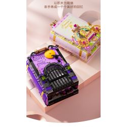 JAKI JK8250 8250 non  ALBUM TRUYỆN CỔ TÍCH LÂU ĐÀI PHÉP THUẬT CỦA PHÙ THỦY bộ đồ chơi xếp lắp ráp ghép mô hình WITCH MAGIC CASTLE