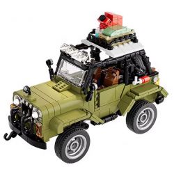 FUNWHOLE F9020 9020 non  XE BUGGY ĐI RỪNG bộ đồ chơi xếp lắp ráp ghép mô hình Racers Đua Tốc Độ 510 khối