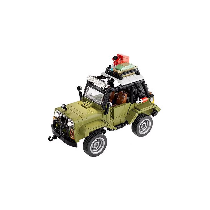 FUNWHOLE F9020 9020 non  XE BUGGY ĐI RỪNG bộ đồ chơi xếp lắp ráp ghép mô hình Racers Đua Tốc Độ 510 khối