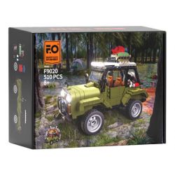 FUNWHOLE F9020 9020 non  XE BUGGY ĐI RỪNG bộ đồ chơi xếp lắp ráp ghép mô hình Racers Đua Tốc Độ 510 khối