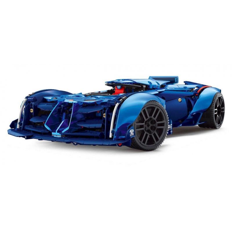SMALL ANGLE JD017 non  BUGATTI VISION LE MANS tỷ lệ 1:10 bộ đồ chơi xếp lắp ráp ghép mô hình  Kỹ Thuật Công Nghệ Cao Mô Hình Phương Tiện 1910 khối