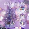 SEMBO 605029 non  HỘP NHẠC CÂY THÔNG NOEL GIẢ TƯỞNG bộ đồ chơi xếp lắp ráp ghép mô hình Creator FANTASY CHRISTMAS TREE Sáng Tạo 729 khối