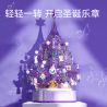 SEMBO 605029 non  HỘP NHẠC CÂY THÔNG NOEL GIẢ TƯỞNG bộ đồ chơi xếp lắp ráp ghép mô hình Creator FANTASY CHRISTMAS TREE Sáng Tạo 729 khối