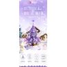 SEMBO 605029 non  HỘP NHẠC CÂY THÔNG NOEL GIẢ TƯỞNG bộ đồ chơi xếp lắp ráp ghép mô hình Creator FANTASY CHRISTMAS TREE Sáng Tạo 729 khối
