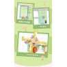 TOP TOY TC1509 1509 non  SANRIO PRINTS DU LỊCH VÒNG QUANH THẾ GIỚI PACHA DOG YUXIANG HÀ LAN bộ đồ chơi xếp lắp ráp ghép mô hình Movie & Game POCHACCO Phim Và Trò Chơi 150 khối