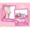 TOP TOY TC1508 1508 non  SANRIO PRINTS DU LỊCH VÒNG QUANH THẾ GIỚI MELODY SAKURA MAN JAPAN bộ đồ chơi xếp lắp ráp ghép mô hình Movie & Game MY MELODY Phim Và Trò Chơi 150 khối