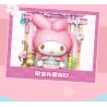 TOP TOY TC1508 1508 non  SANRIO PRINTS DU LỊCH VÒNG QUANH THẾ GIỚI MELODY SAKURA MAN JAPAN bộ đồ chơi xếp lắp ráp ghép mô hình Movie & Game MY MELODY Phim Và Trò Chơi 150 khối