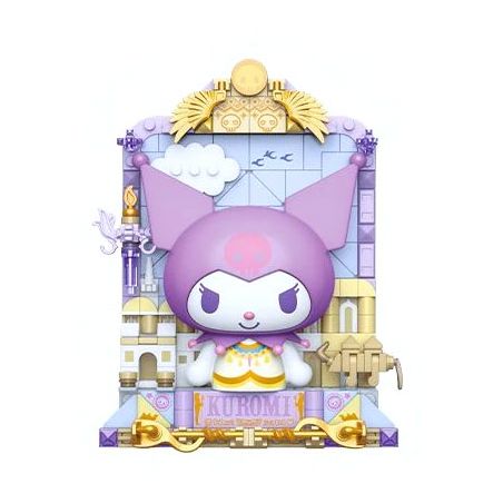 TOP TOY TC1507 1507 non  SANRIO PRINTS DU LỊCH VÒNG QUANH THẾ GIỚI KUROMI AI CẬP BÍ ẨN bộ đồ chơi xếp lắp ráp ghép mô hình Movie & Game Phim Và Trò Chơi 150 khối