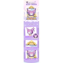 TOP TOY TC1507 1507 non  SANRIO PRINTS DU LỊCH VÒNG QUANH THẾ GIỚI KUROMI AI CẬP BÍ ẨN bộ đồ chơi xếp lắp ráp ghép mô hình Movie & Game Phim Và Trò Chơi 150 khối