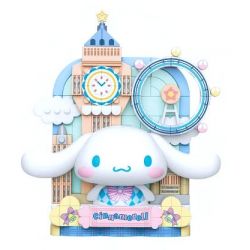 TOP TOY TC1506 1506 non  TRANH SANRIO DU LỊCH VÒNG QUANH THẾ GIỚI CHÚ CHÓ TAI TO NƯỚC LÃNG MẠN bộ đồ chơi xếp lắp ráp ghép mô hình Movie & Game CINNAMOROLL Phim Và Trò Chơi 150 khối