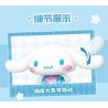 TOP TOY TC1506 1506 non  TRANH SANRIO DU LỊCH VÒNG QUANH THẾ GIỚI CHÚ CHÓ TAI TO NƯỚC LÃNG MẠN bộ đồ chơi xếp lắp ráp ghép mô hình Movie & Game CINNAMOROLL Phim Và Trò Chơi 150 khối