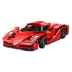 CADA DOUBLEE C51304 51304 non  XE THỂ THAO LƯỠI ĐỎ tỷ lệ 1:14 bộ đồ chơi xếp lắp ráp ghép mô hình  Kỹ Thuật Công Nghệ Cao Mô Hình Phương Tiện 405 khối