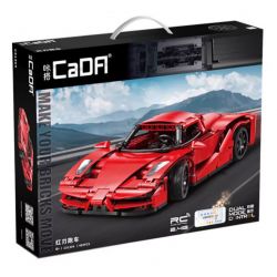 CADA DOUBLEE C51304 51304 non  XE THỂ THAO LƯỠI ĐỎ tỷ lệ 1:14 bộ đồ chơi xếp lắp ráp ghép mô hình  Kỹ Thuật Công Nghệ Cao Mô Hình Phương Tiện 405 khối