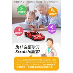 CADA DOUBLEE C51304 51304 non  XE THỂ THAO LƯỠI ĐỎ tỷ lệ 1:14 bộ đồ chơi xếp lắp ráp ghép mô hình  Kỹ Thuật Công Nghệ Cao Mô Hình Phương Tiện 405 khối