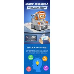 CADA DOUBLEE C83006 83006 non  ROBOT VẼ TRANH PICASSO bộ đồ chơi xếp lắp ráp ghép mô hình  Kỹ Thuật Công Nghệ Cao Mô Hình Phương Tiện 461 khối