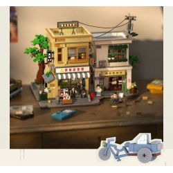 WEKKI 516953 non  CỖ MÁY THỜI GIAN TUỔI TRẺ THẬP NIÊN 1980 1990 bộ đồ chơi xếp lắp ráp ghép mô hình Creator Sáng Tạo 2131 khối