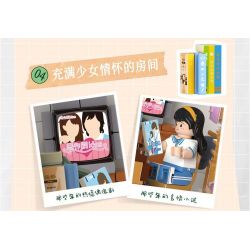 WEKKI 516953 non  CỖ MÁY THỜI GIAN TUỔI TRẺ THẬP NIÊN 1980 1990 bộ đồ chơi xếp lắp ráp ghép mô hình Creator Sáng Tạo 2131 khối