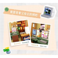 WEKKI 516953 non  CỖ MÁY THỜI GIAN TUỔI TRẺ THẬP NIÊN 1980 1990 bộ đồ chơi xếp lắp ráp ghép mô hình Creator Sáng Tạo 2131 khối