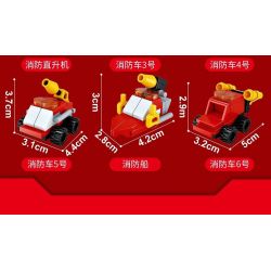 FORANGE FC3863 3863 non  SỰ KẾT HỢP ĐA DẠNG ANH HÙNG THÀNH PHỐ bộ đồ chơi xếp lắp ráp ghép mô hình Creator Sáng Tạo 634 khối