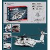 REOBRIX 33037 non  TRỰC THĂNG VẬN TẢI CH-53 bộ đồ chơi xếp lắp ráp ghép mô hình Military Army CH-53 TRANSPORT HELICOPTER Quân Sự Bộ Đội 2192 khối