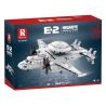 SEMBO 608063 non  MÁY BAY CẢNH BÁO SỚM TRÊN TÀU SÂN E2 bộ đồ chơi xếp lắp ráp ghép mô hình Military Army E2 HAWKEYE AIRBORNE EARLY WARNING Quân Sự Bộ Đội 97 khối