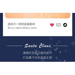 JIESTAR 89142 non  GA XE LỬA GIÁNG SINH bộ đồ chơi xếp lắp ráp ghép mô hình Creator THE RAILWAY STATION CHRISTMAS Sáng Tạo 1362 khối