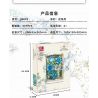 JIESTAR JJ9029 9029 non  TRÁI TIM CỦA ĐẠI DƯƠNG bộ đồ chơi xếp lắp ráp ghép mô hình Arts & Crafts HEART OF THE OCEAN 651 khối
