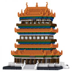 FUN IMAGINATION LZ8009 8009 non  THÁP QUANQUE bộ đồ chơi xếp lắp ráp ghép mô hình Buildings 2761 khối