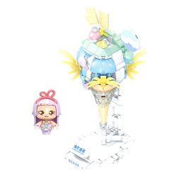 SEMBO 615008 non  NÓN VANI MUỐI BIỂN bộ đồ chơi xếp lắp ráp ghép mô hình Candy Planet Hành Tinh Kẹo Nghọt 292 khối