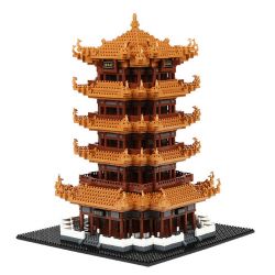 FUN IMAGINATION LZ8003 8003 non  HOÀNG HẠC THÁP bộ đồ chơi xếp lắp ráp ghép mô hình Buildings 4032 khối
