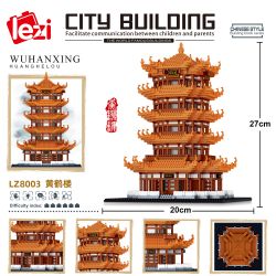 FUN IMAGINATION LZ8003 8003 non  HOÀNG HẠC THÁP bộ đồ chơi xếp lắp ráp ghép mô hình Buildings 4032 khối