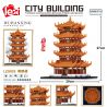 FUN IMAGINATION LZ8003 8003 non  HOÀNG HẠC THÁP bộ đồ chơi xếp lắp ráp ghép mô hình Buildings 4032 khối