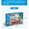 FORANGE FC3110 3110 non  ĐỘI PCCC & CNCH TP. bộ đồ chơi xếp lắp ráp ghép mô hình Fire Rescure FIRE FIGHTERS Cứu Hỏa 866 khối