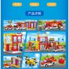 FORANGE FC3108 3108 non  SỞ CỨU HỎA THÀNH PHỐ bộ đồ chơi xếp lắp ráp ghép mô hình Fire Rescure FIRE FIGHTERS 872 khối