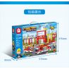 FORANGE FC3108 3108 non  SỞ CỨU HỎA THÀNH PHỐ bộ đồ chơi xếp lắp ráp ghép mô hình Fire Rescure FIRE FIGHTERS 872 khối