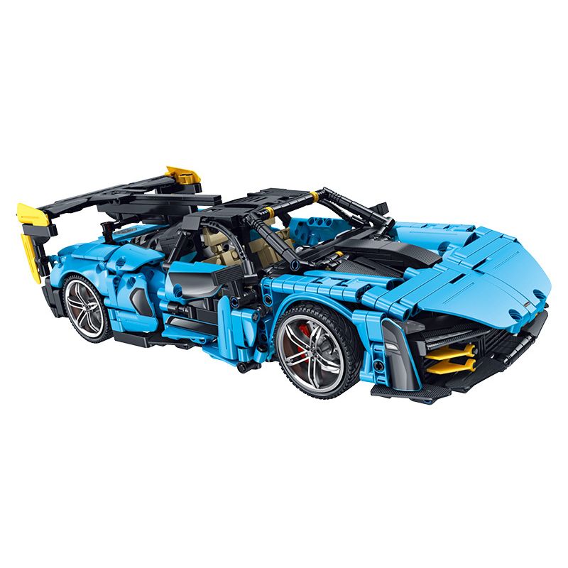 PanlosBrick 673002 Panlos Brick 673002 non  MCLAREN SENNA GTR tỷ lệ 1:14 bộ đồ chơi xếp lắp ráp ghép mô hình  Kỹ Thuật Công Nghệ Cao Mô Hình Phương Tiện 1610 khối
