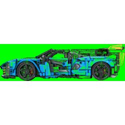PanlosBrick 673002 Panlos Brick 673002 non  MCLAREN SENNA GTR tỷ lệ 1:14 bộ đồ chơi xếp lắp ráp ghép mô hình  Kỹ Thuật Công Nghệ Cao Mô Hình Phương Tiện 1610 khối