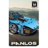 PanlosBrick 673002 Panlos Brick 673002 non  MCLAREN SENNA GTR tỷ lệ 1:14 bộ đồ chơi xếp lắp ráp ghép mô hình  Kỹ Thuật Công Nghệ Cao Mô Hình Phương Tiện 1610 khối