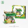 WEIGHT WL2033 2033 non  NGƯỜI YÊU THỦ CÔNG bộ đồ chơi xếp lắp ráp ghép mô hình Disney Princess FAIRYTALE TOWN Công Chúa 643 khối