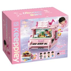 KEEPPLEY DZ0155 0155 non  GIỮ FANTASTIC ZHOU bộ đồ chơi xếp lắp ráp ghép mô hình CHOUCHOU 1500 khối