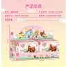 SEMBO 615002 non  MIẾNG MOUSSE NGỌT NGÀO bộ đồ chơi xếp lắp ráp ghép mô hình Candy Planet Hành Tinh Kẹo Nghọt 125 khối