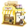 HSANHE CACO S012 non  CỬA HÀNG BÁNH MÌ bộ đồ chơi xếp lắp ráp ghép mô hình Snoopy PEANUTS SNOOPY BAKERY SHOP Chú Chó 427 khối