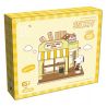 HSANHE CACO S012 non  CỬA HÀNG BÁNH MÌ bộ đồ chơi xếp lắp ráp ghép mô hình Snoopy PEANUTS SNOOPY BAKERY SHOP Chú Chó 427 khối