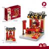 LELE BROTHER 8937-6 non  CÂU ĐỐI bộ đồ chơi xếp lắp ráp ghép mô hình Seasonal Mùa Lễ Hội 144 khối
