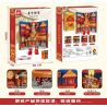 FAIR 6779 non  NHÀ SÁCH CỔ TÂY AN bộ đồ chơi xếp lắp ráp ghép mô hình STREETSCAPE 799 khối
