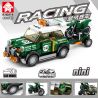 LEYI 69008 non  NIỀM ĐAM MÊ ĐUA XE bộ đồ chơi xếp lắp ráp ghép mô hình Speed Champions Racing Cars Đua Xe Công Thức