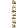 ZHEGAO QL1229 1229 non  CẦN CẨU LÙI XE bộ đồ chơi xếp lắp ráp ghép mô hình ENGINEERING TRUCK 429 khối