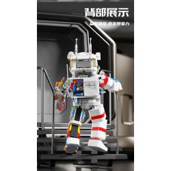 WISDOM TREE T2050 2050 non  CƠ KHÍ TRONG SUỐT CỦA PHI HÀNH GIA bộ đồ chơi xếp lắp ráp ghép mô hình 833 khối